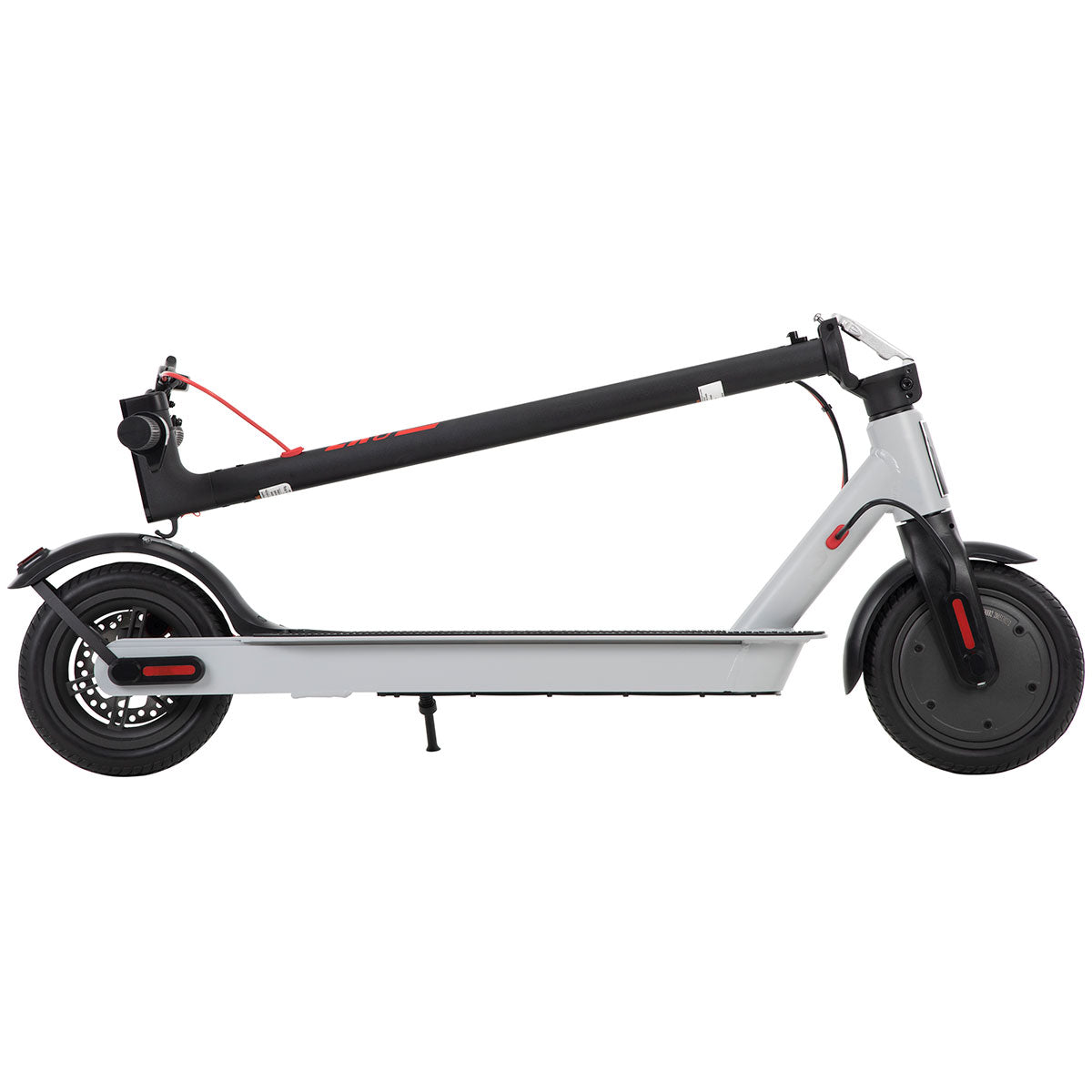 Scooter eléctrico Huffy ZX3 Lithium Color Gris Con Asiento Desmontable