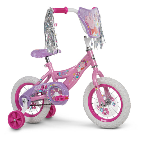 Bicicleta Infantil Huffy Peppa Pig Rodada 12